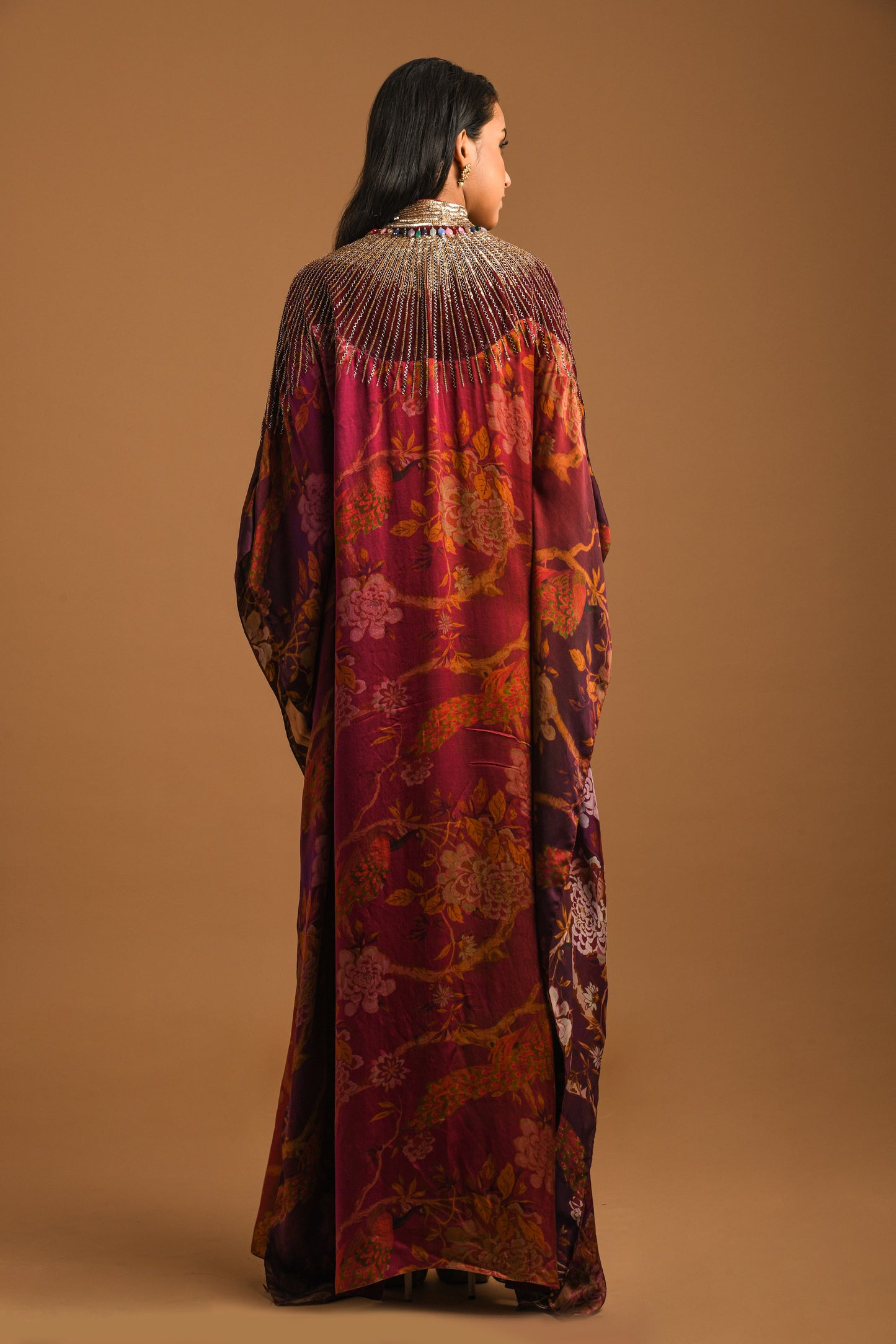 PRINTED LONG KAFTAN