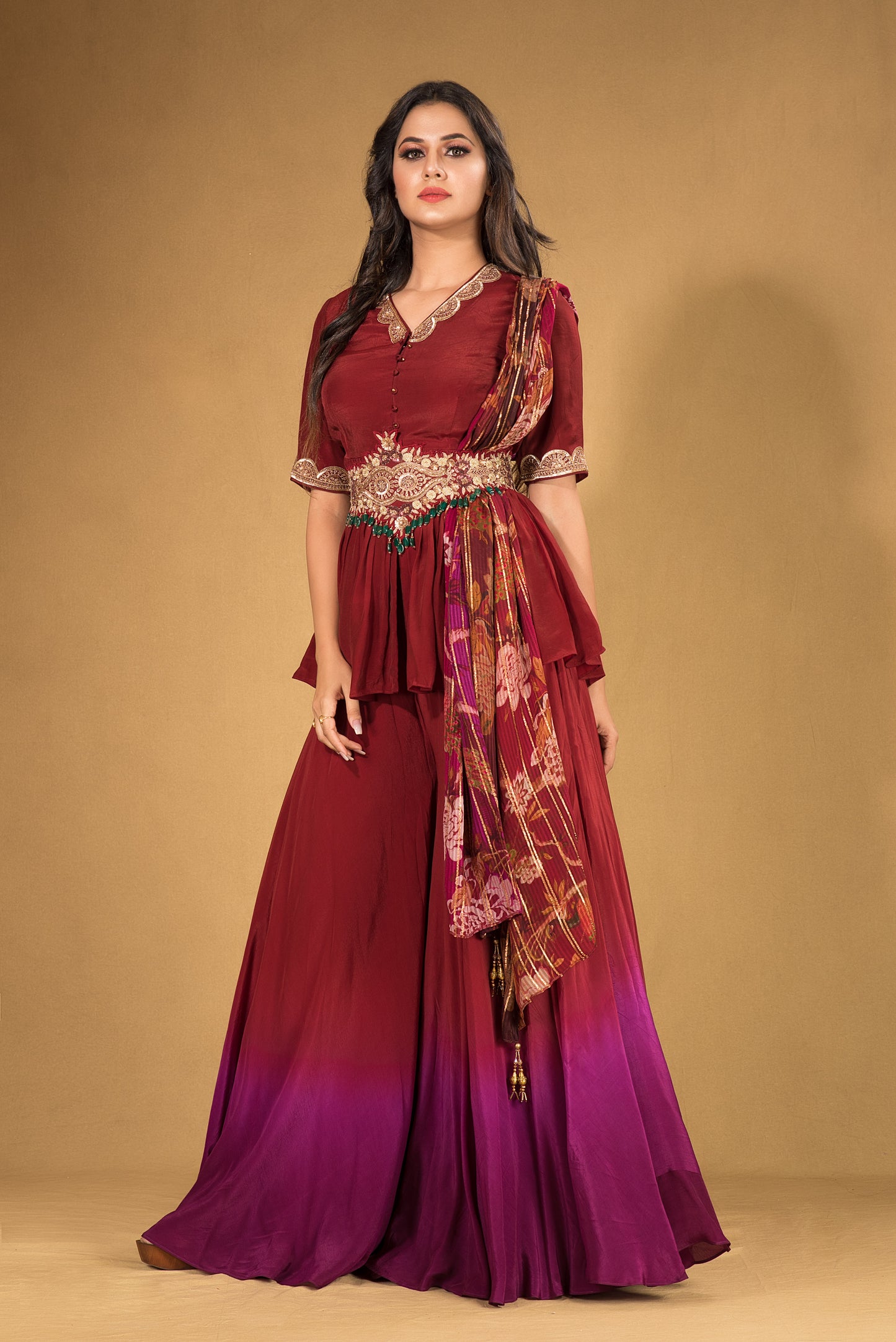 OMBRE SHARARA SET