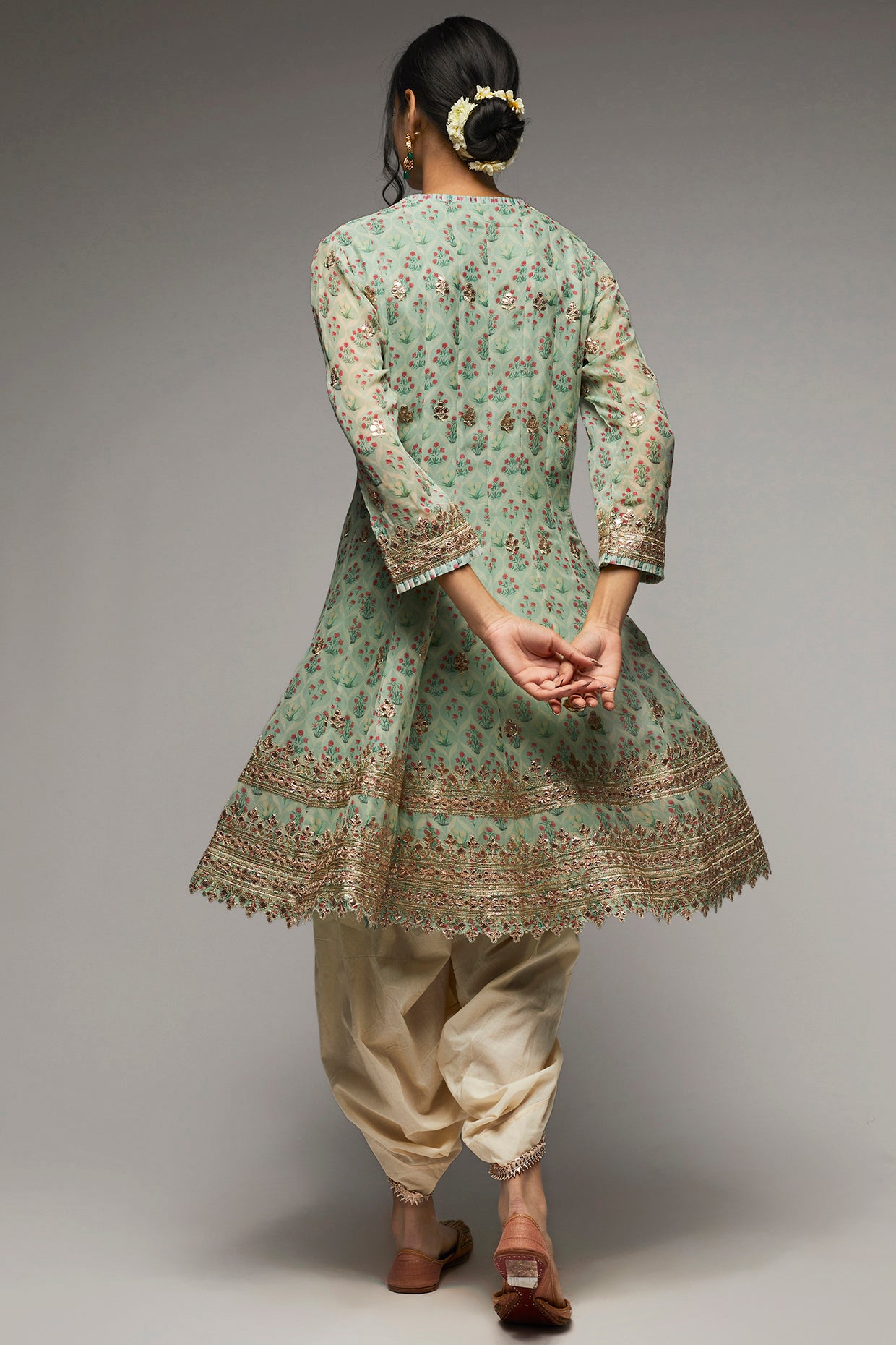 NUSRAT DHOTI SET