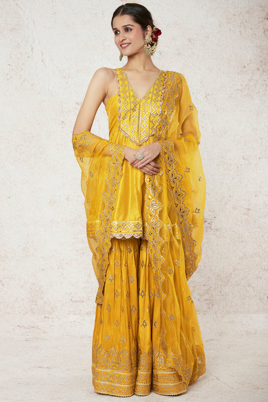 MUSTARD GARARA SET