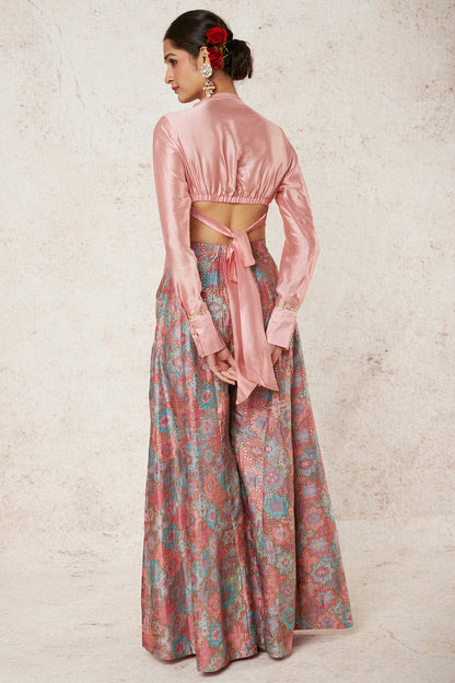 BLUSH PINK PANT SET