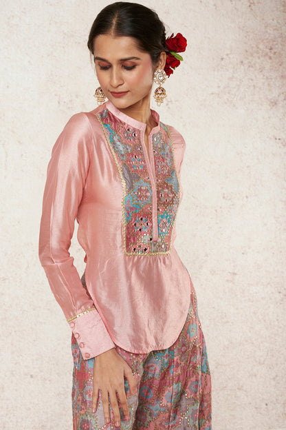 BLUSH PINK PANT SET