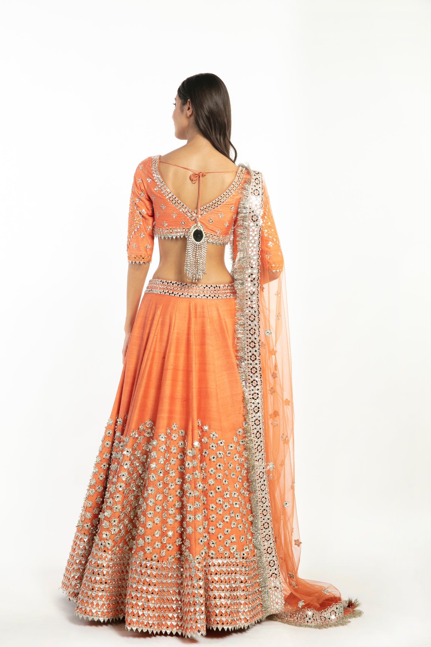 KESAR EMBELLISHED LEHENGA SET