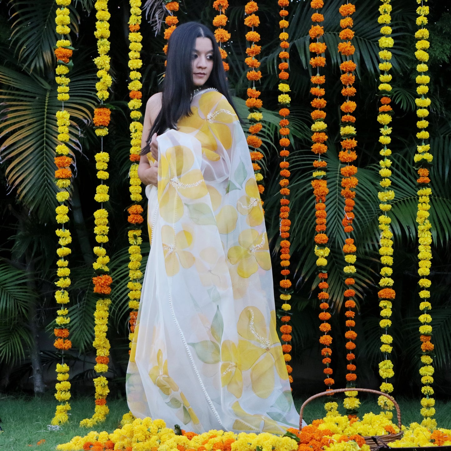 HIBISCUS SAREE