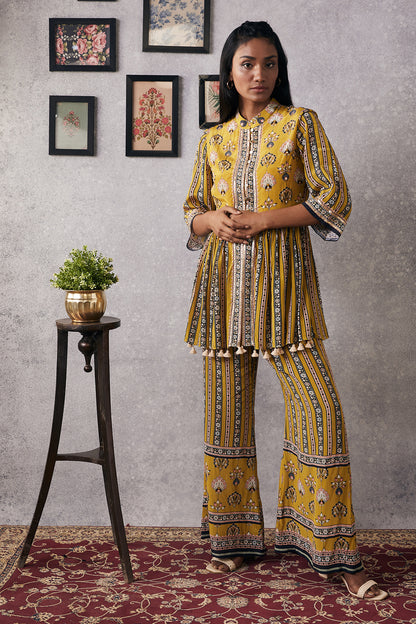 SAROUK EMBROIDERED KURTA SET