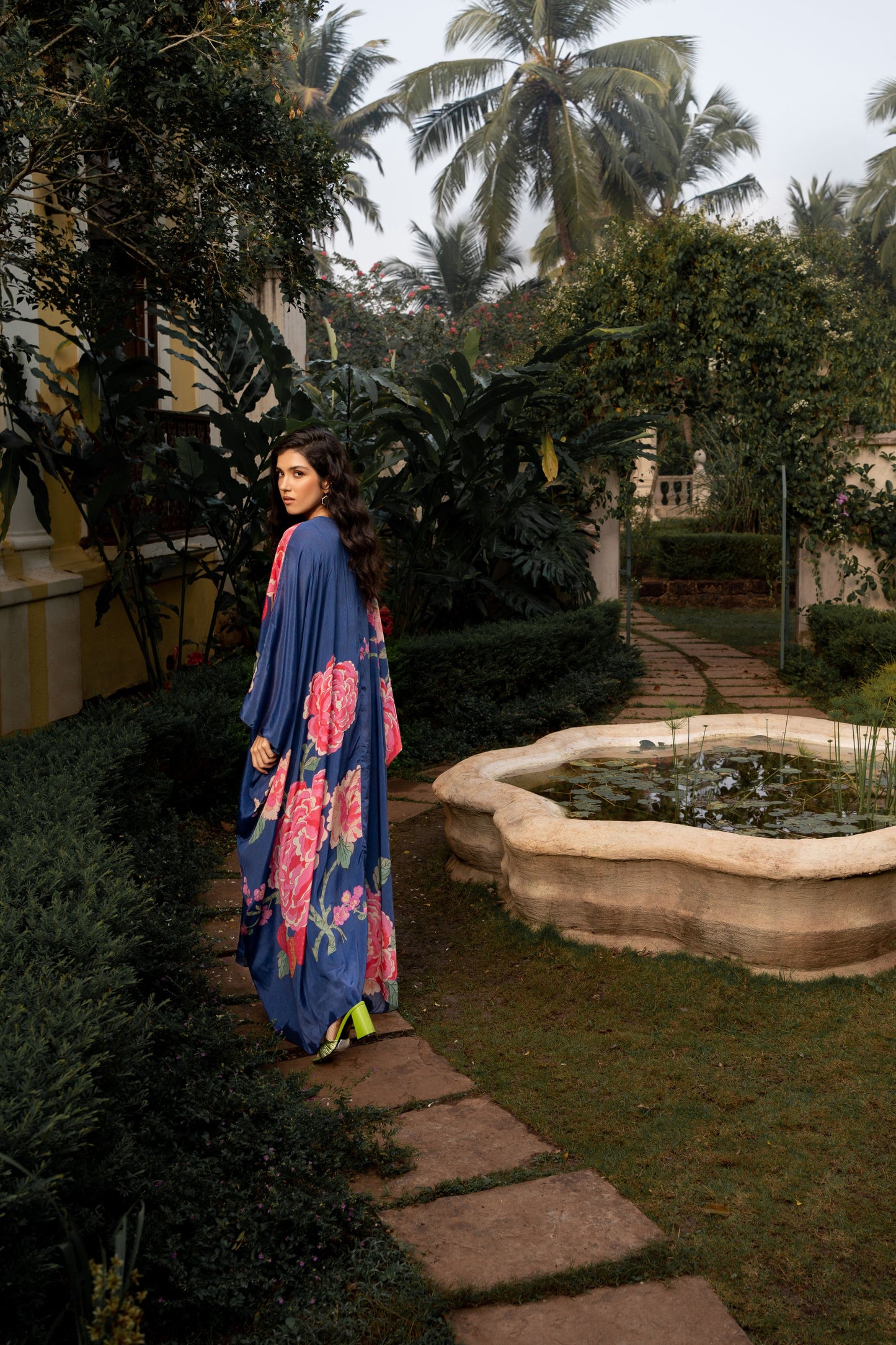 BLOOMING BIG FLORAL JACKET SET